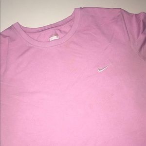 Pink nike t-shirt